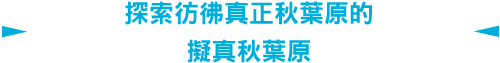 探索彷彿真正秋葉原的擬真秋葉原