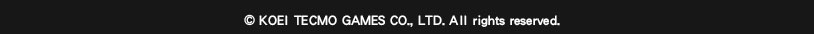 (c)コーエーテクモゲームス All rights reserved.